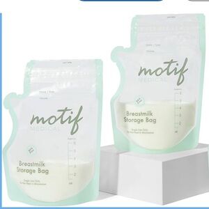 Motif Medical Breastmilk Storage Bags.